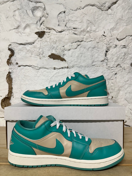 Air Jordan 1 Low Tropical Teal Sz 8.5 (10W)