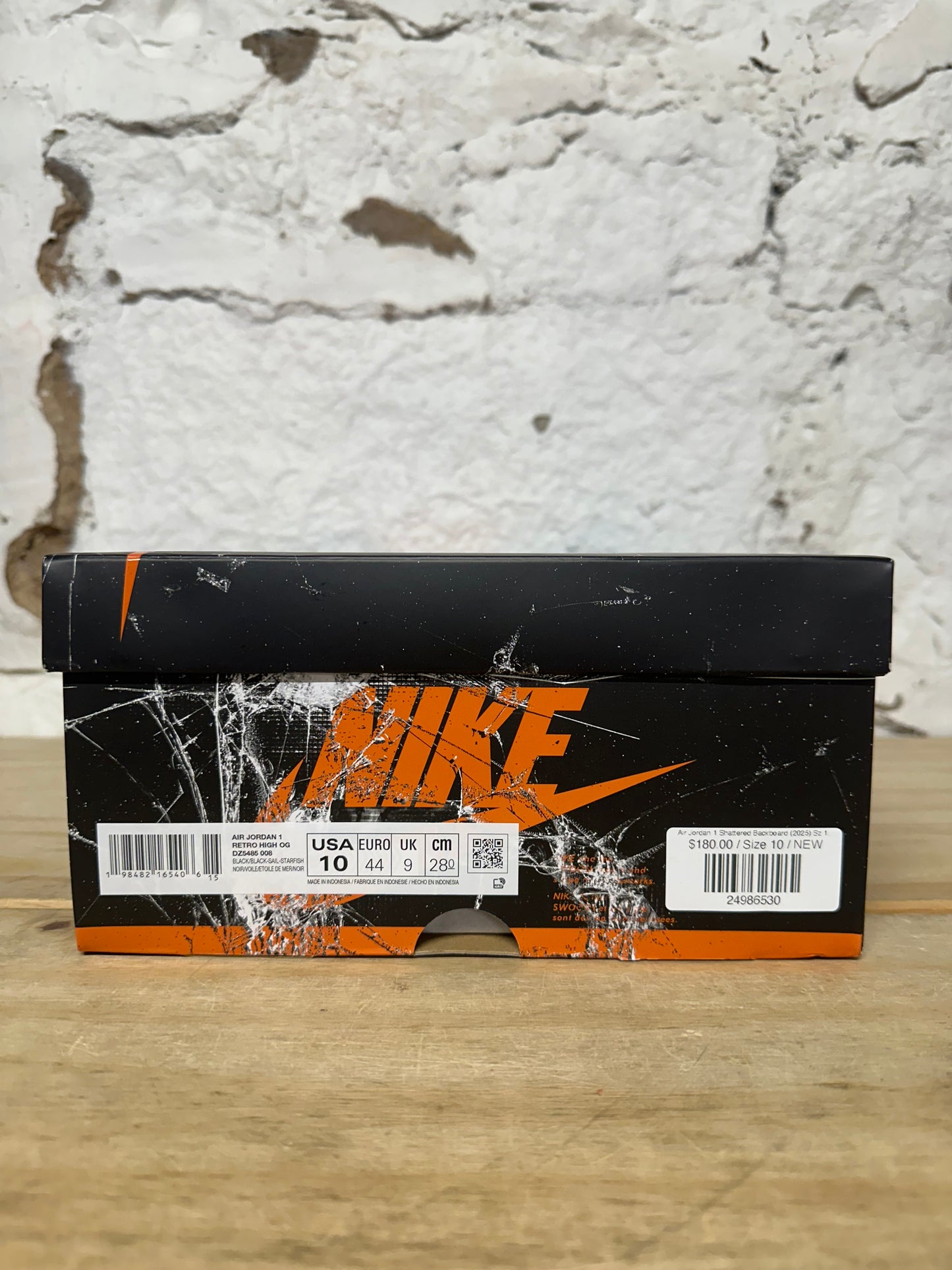 Air Jordan 1 High Shattered Backboard (2025) Sz 10 DS