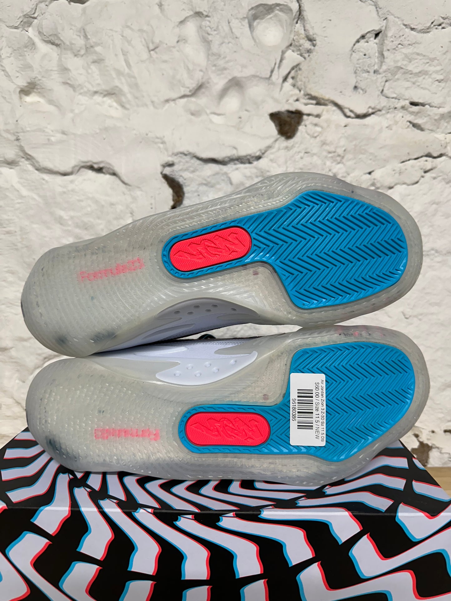 Air Jordan Zion 3 Z-3D Sz 11.5 DS