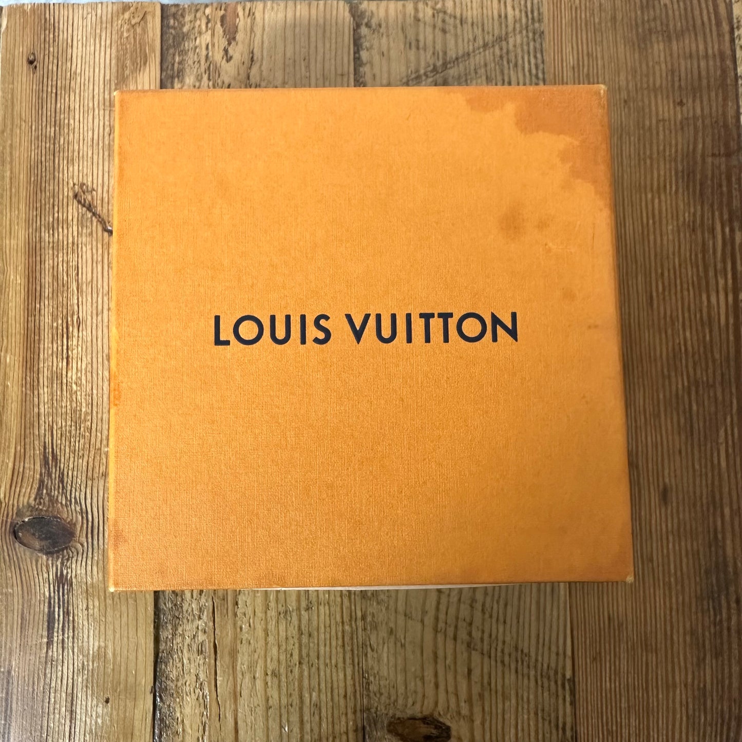 Louis Vuitton Silver Monogram Belt Sz (85/34) W/ Box
