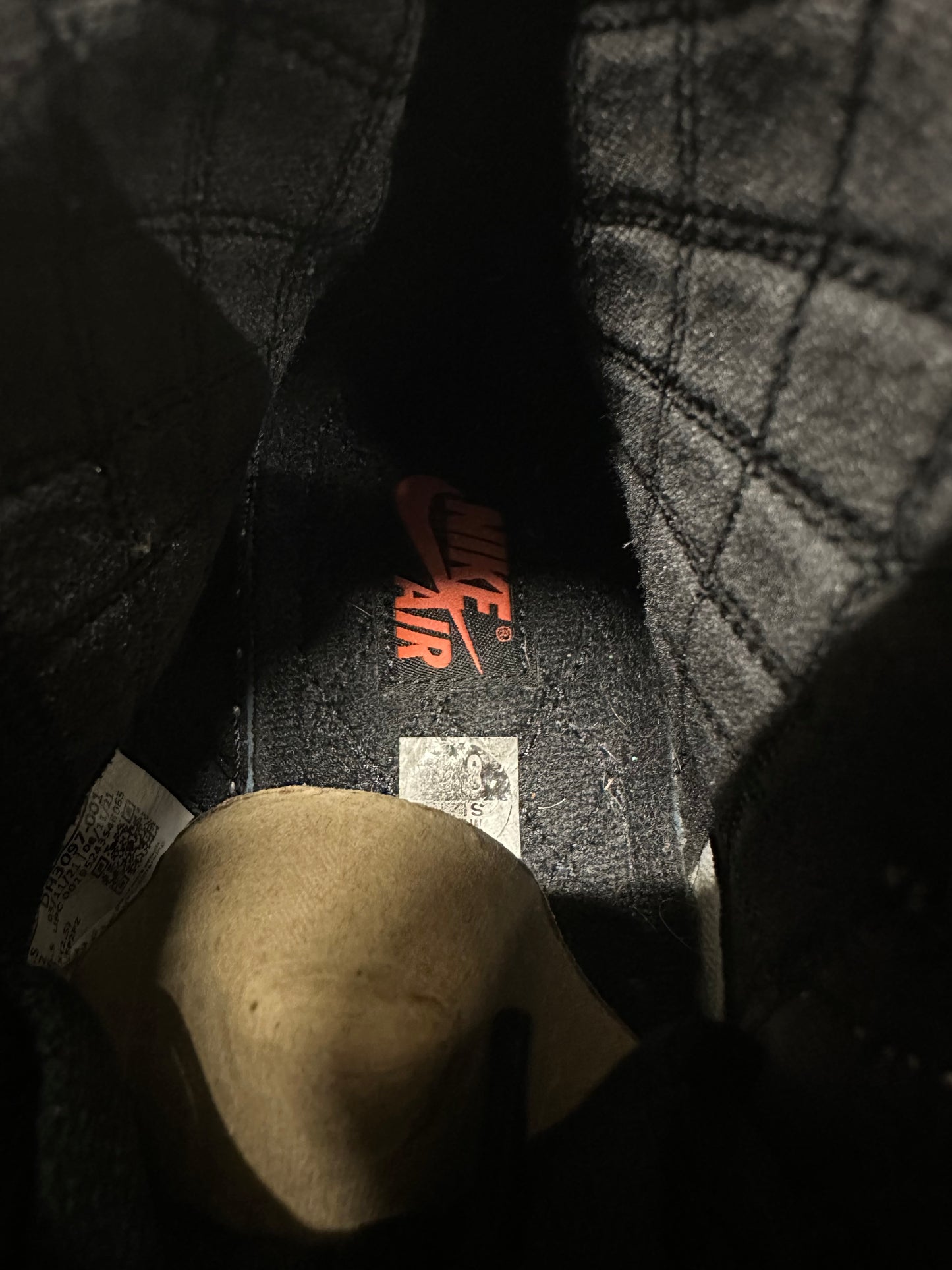 Air Jordan 1 High Hand Crafted Sz 8.5