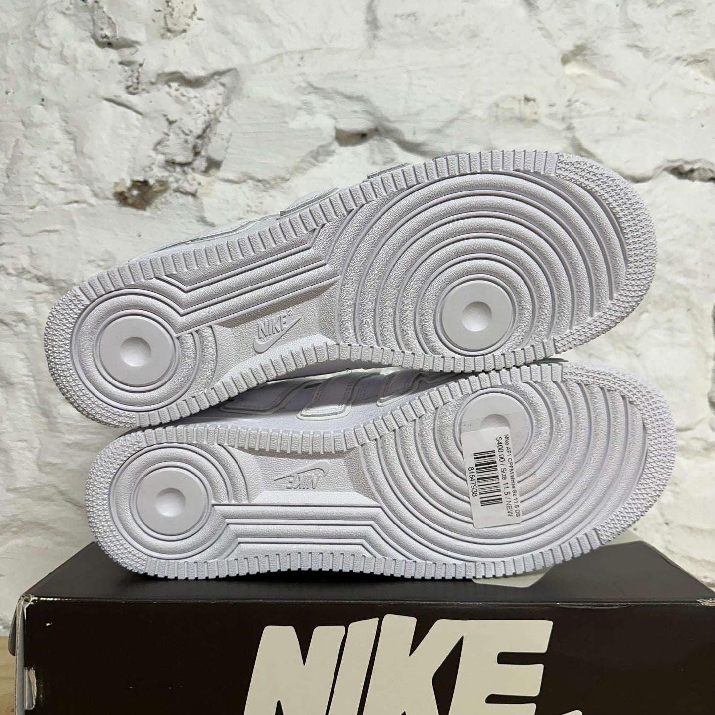 Nike Air Force 1 Low CPFM White Sz 11.5 DS
