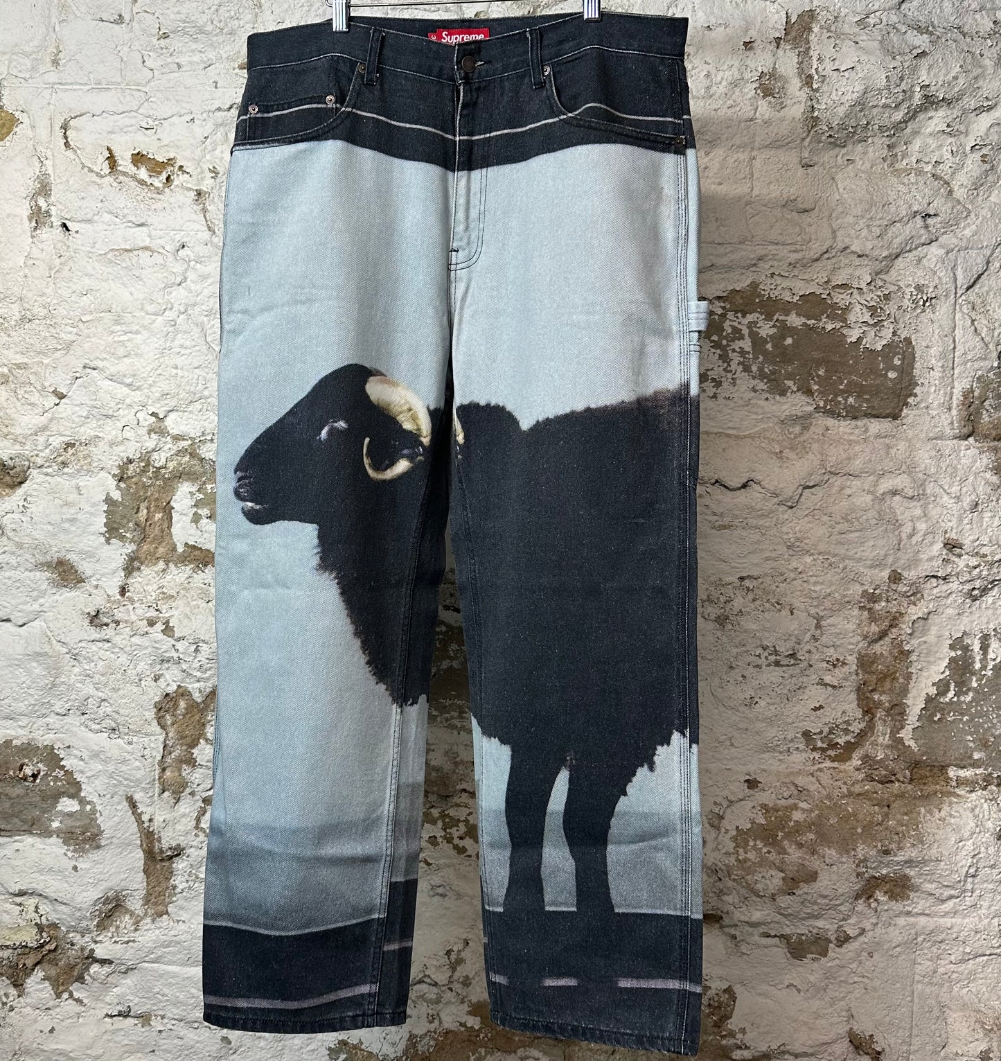 Supreme Damien Hirst Painter Denim Jeans Sz 36