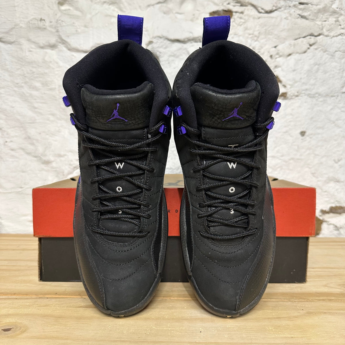 Air Jordan 12 Black Dark Concord Sz 9.5