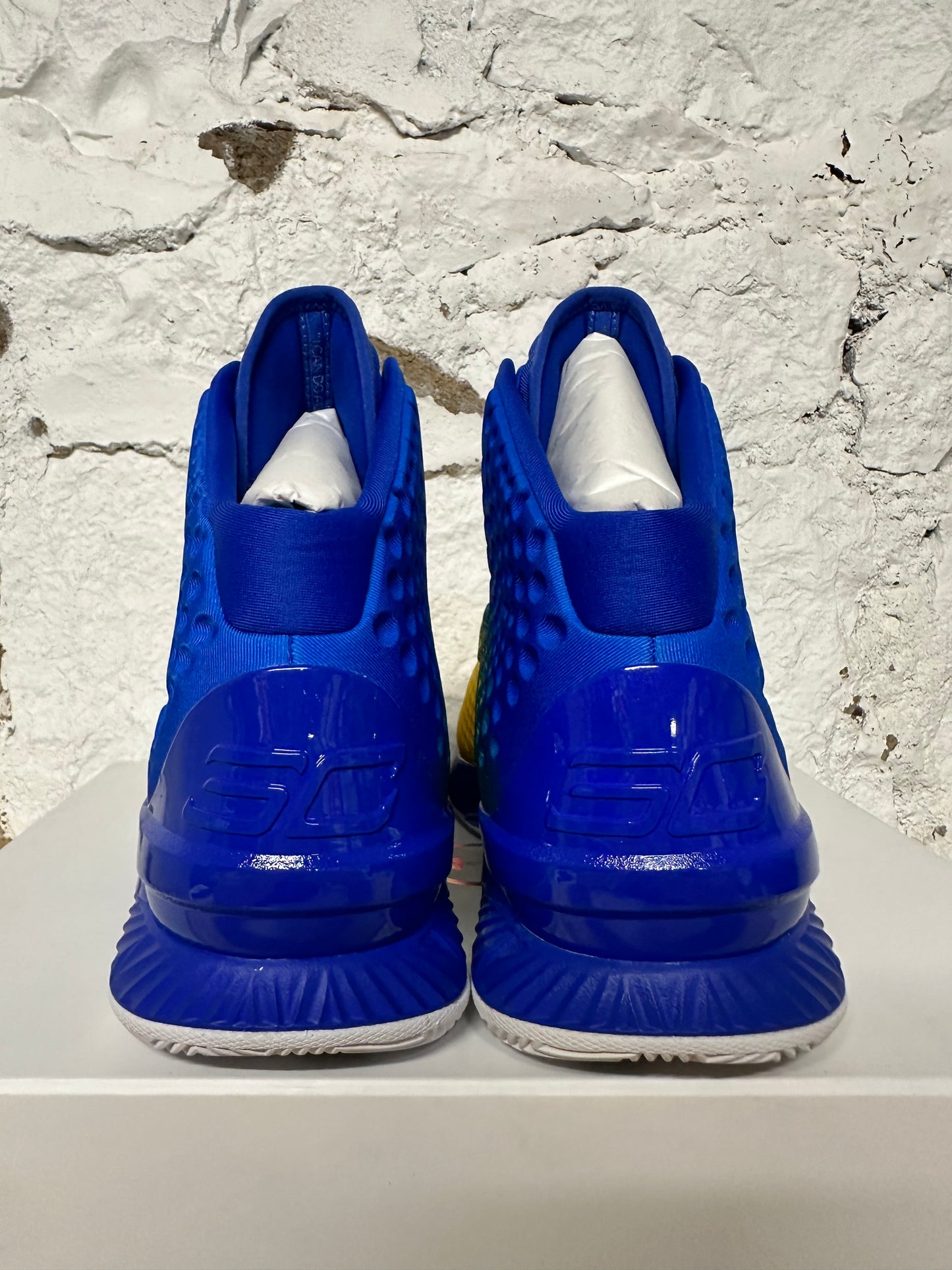 Under Armour Curry Icon 1 Custom Golden State Warriors Home Sz 10.5 DS