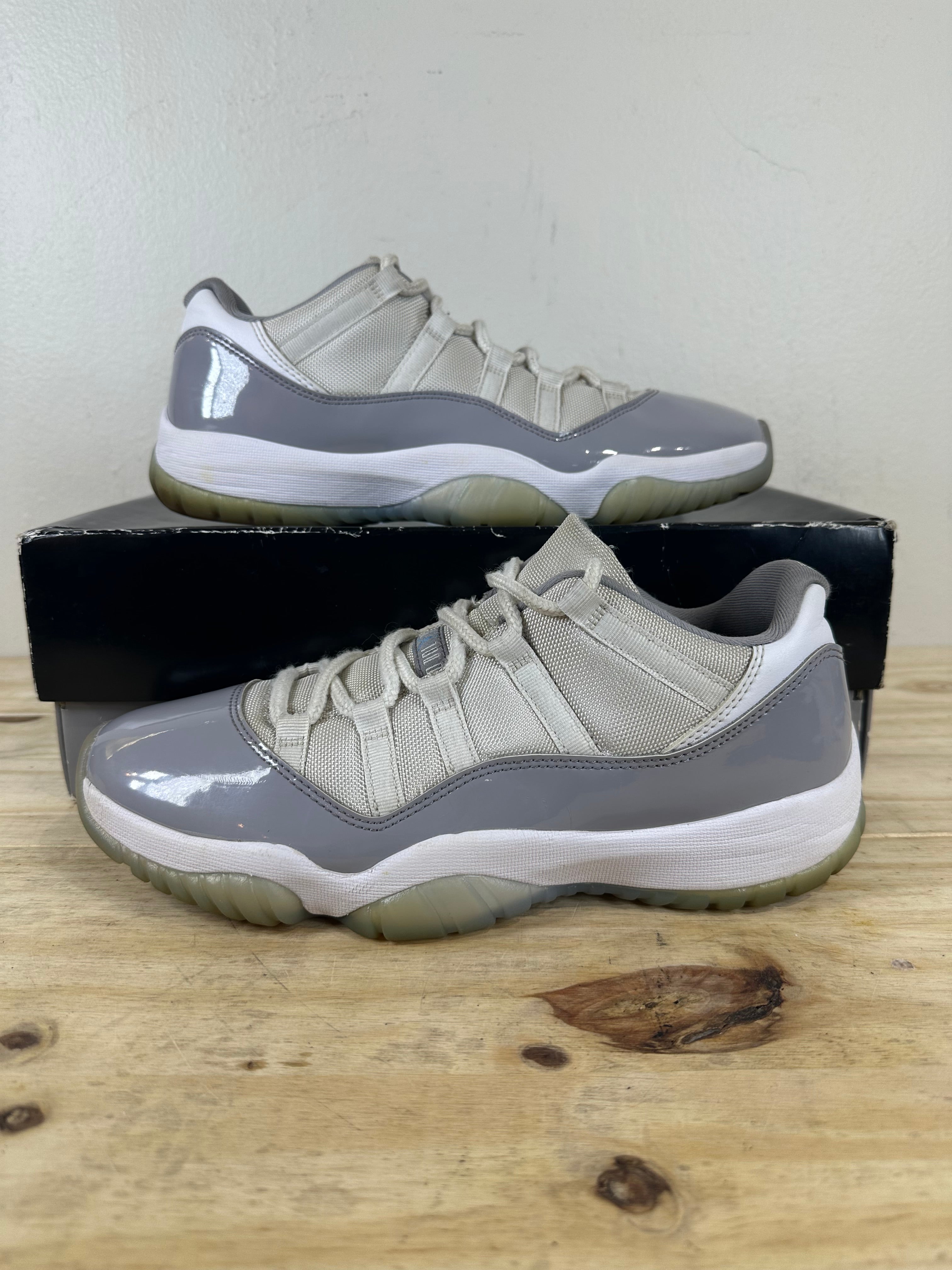Air Jordan 11 Low Cement Grey Sz 9.5