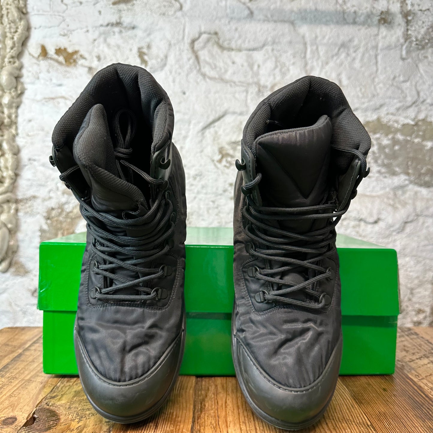 Bottega Veneta Treiple Black Puddle Boot Sz 10 (43)