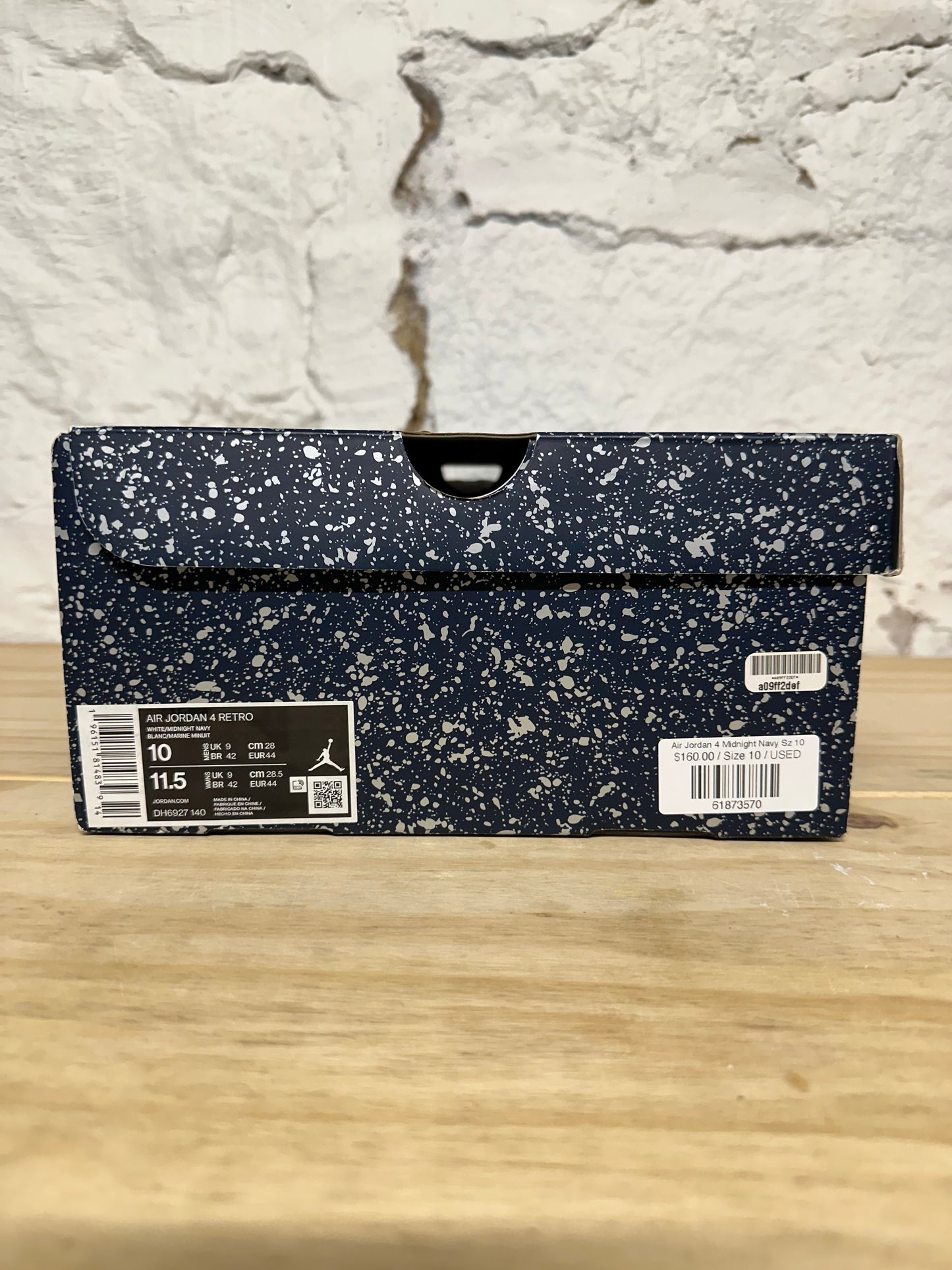 Air Jordan 4 Midnight Navy Sz 10