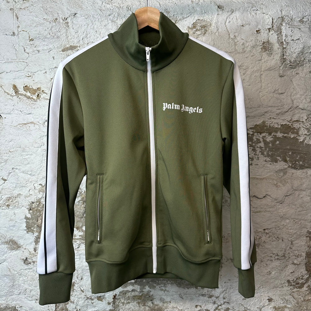Palm Angels Olive Green Track Jacket Sz S
