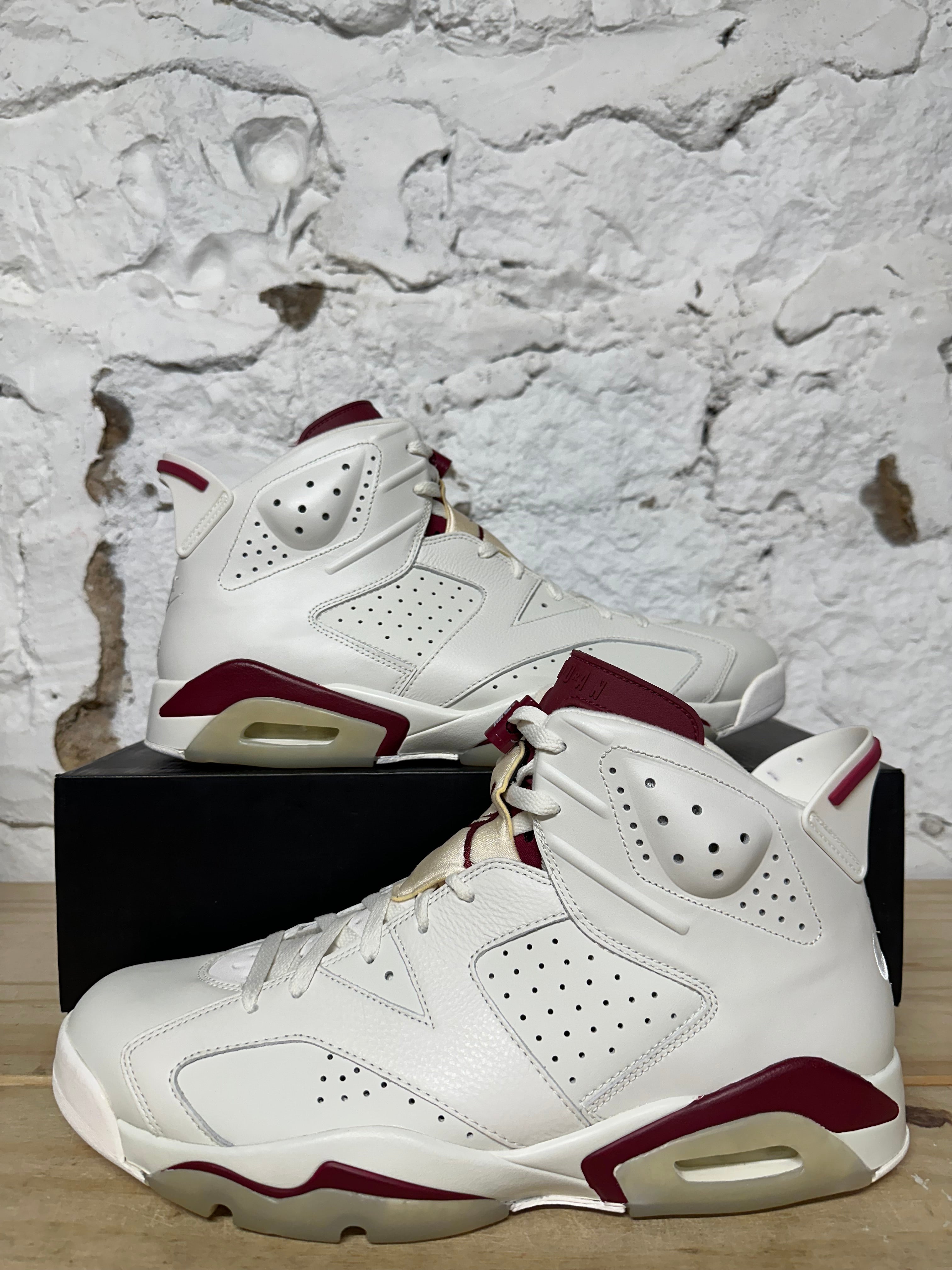 Air Jordan 6 Maroon Sz 14 DS