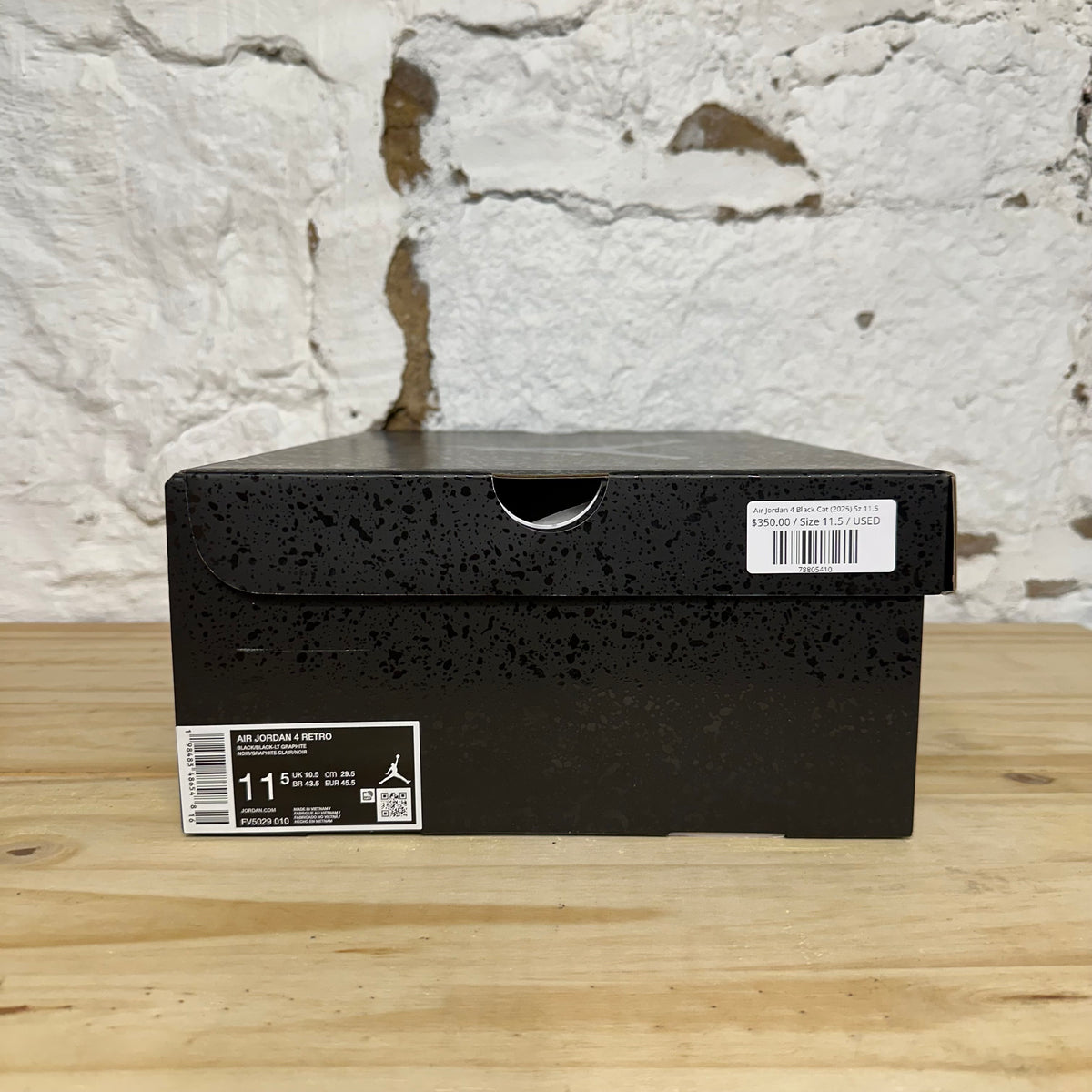 Air Jordan 4 Black Cat (2025) Sz 11.5