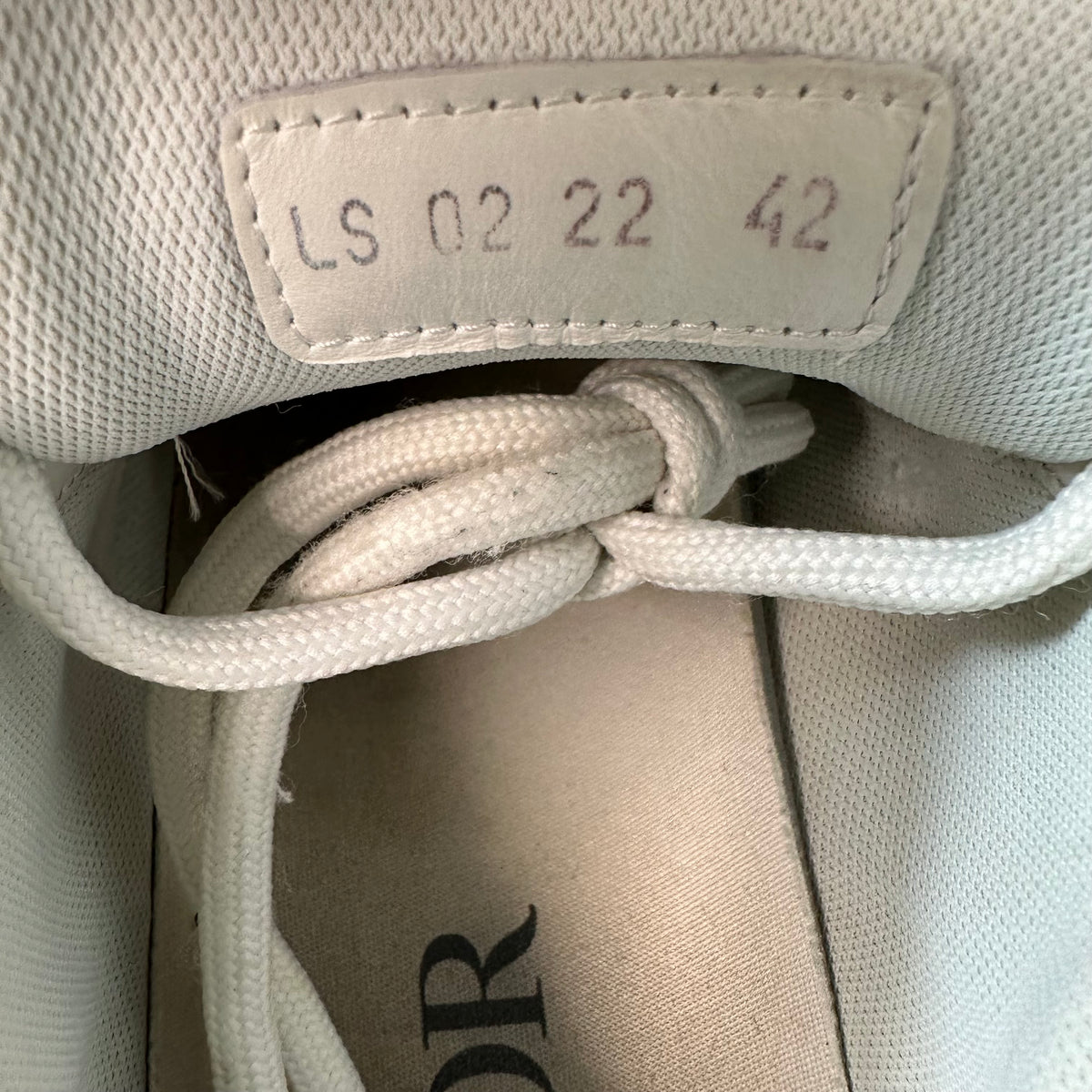Dior B22 Beige Cream Sneaker Sz 9 (42)