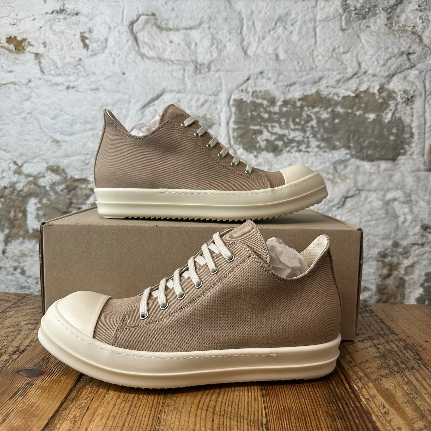 Rick Owens DRKSHDW Flesh Milk Sneaker DS