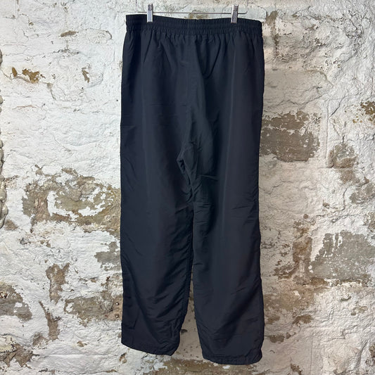 Balenciaga Embroidered Sports Icon Track Pants Black Sz M