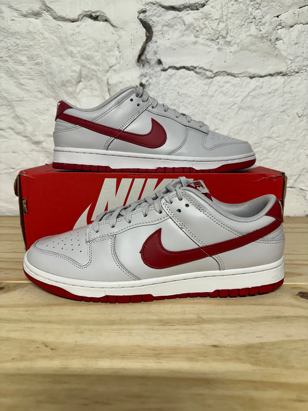 Nike Dunk Low Varsity Grey Sz 10