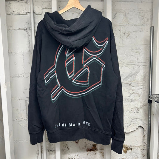 Godspeed Mankind Vs AI Black Hoodie Sz L