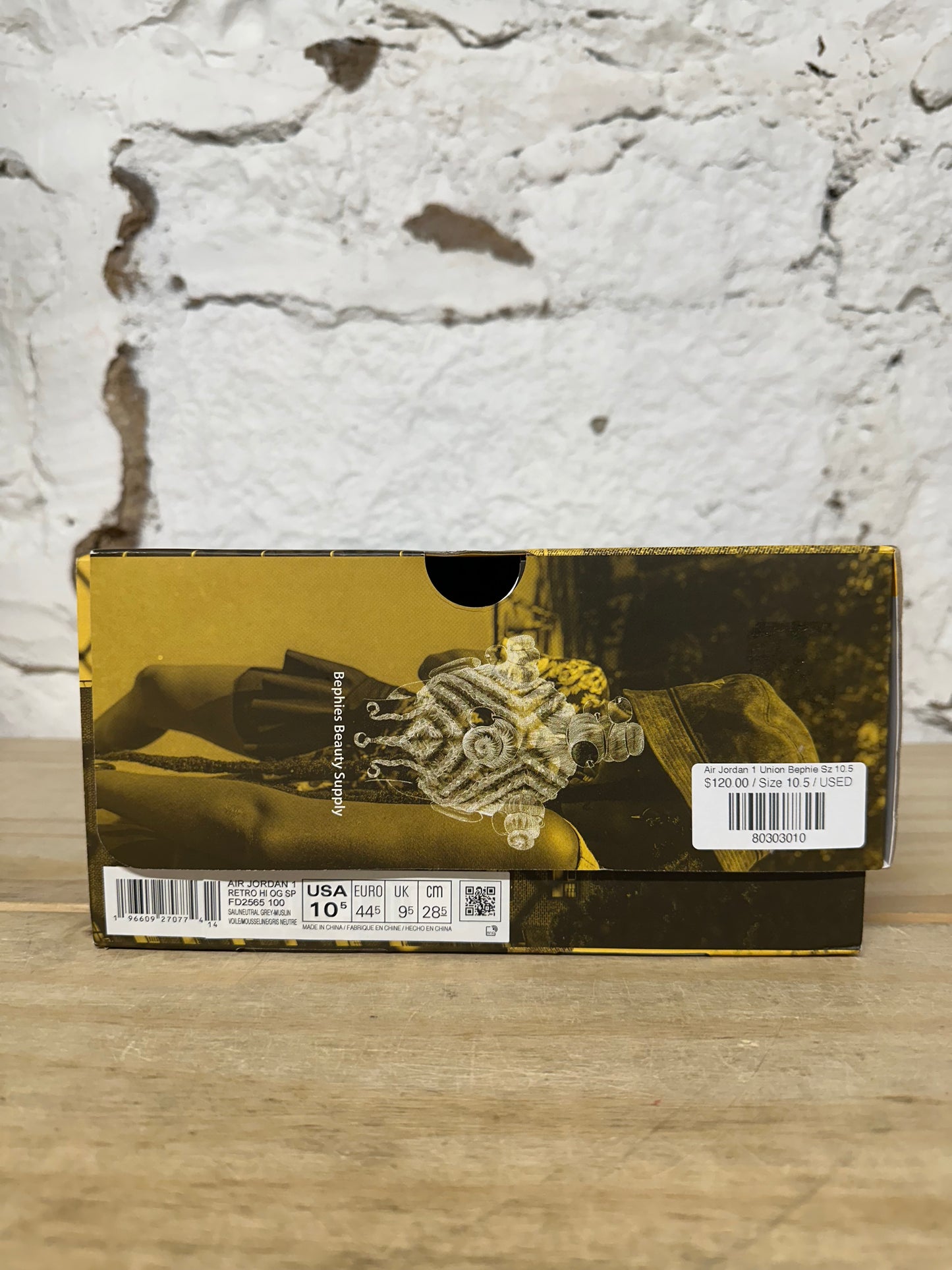 Air Jordan 1 High Union LA Bephies Beauty Supply Summer of '96 Sz 10.5