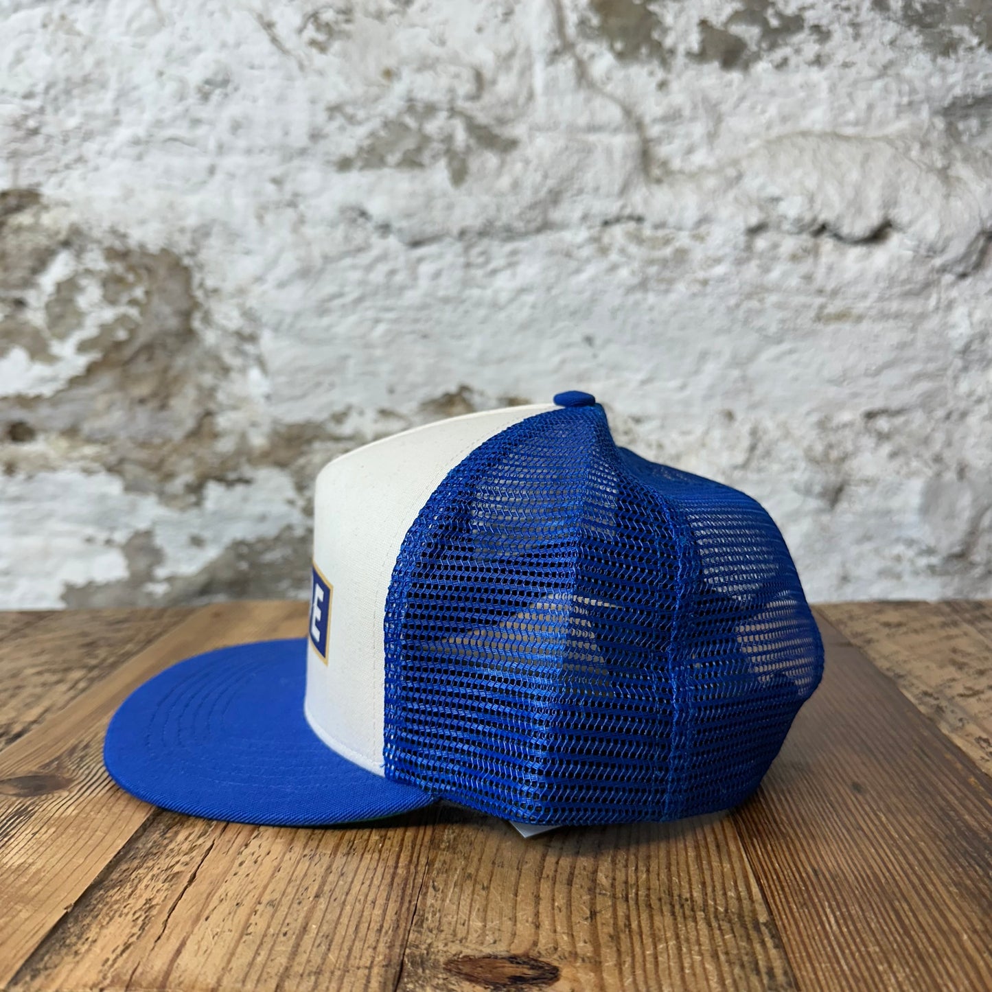Rhude Racer Blue White Trucker Hat
