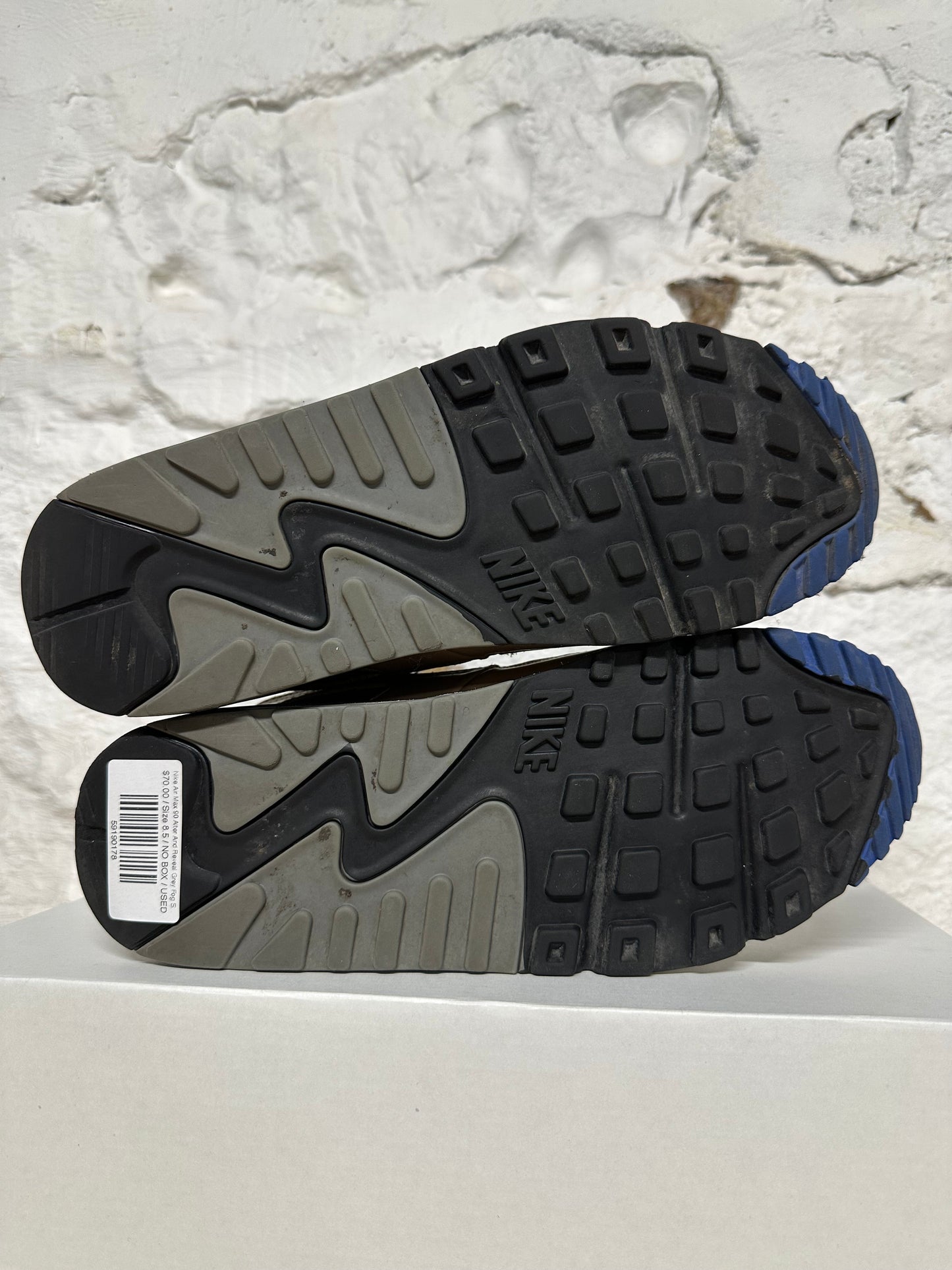 Nike Air Max 90 Alter And Reveal Grey Fog Sz 8.5