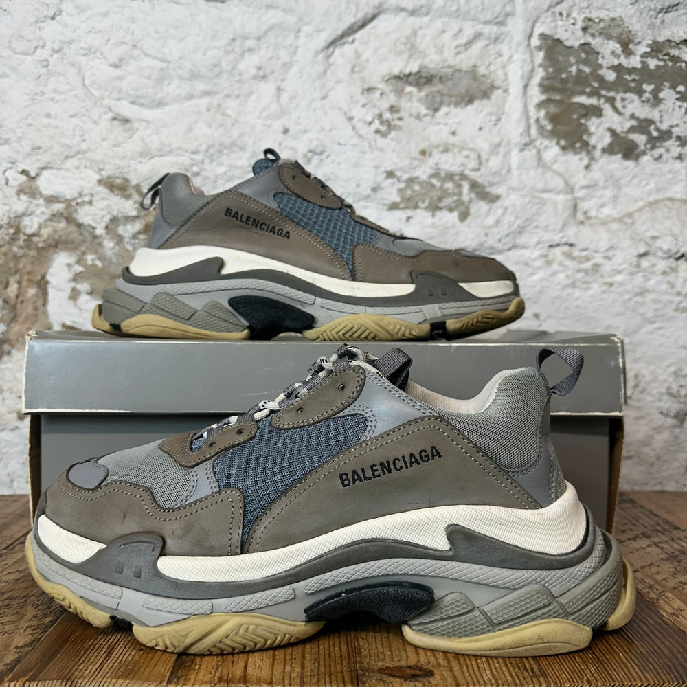 Balenciaga Triple S Steel Grey Sneaker Sz 11 (44)