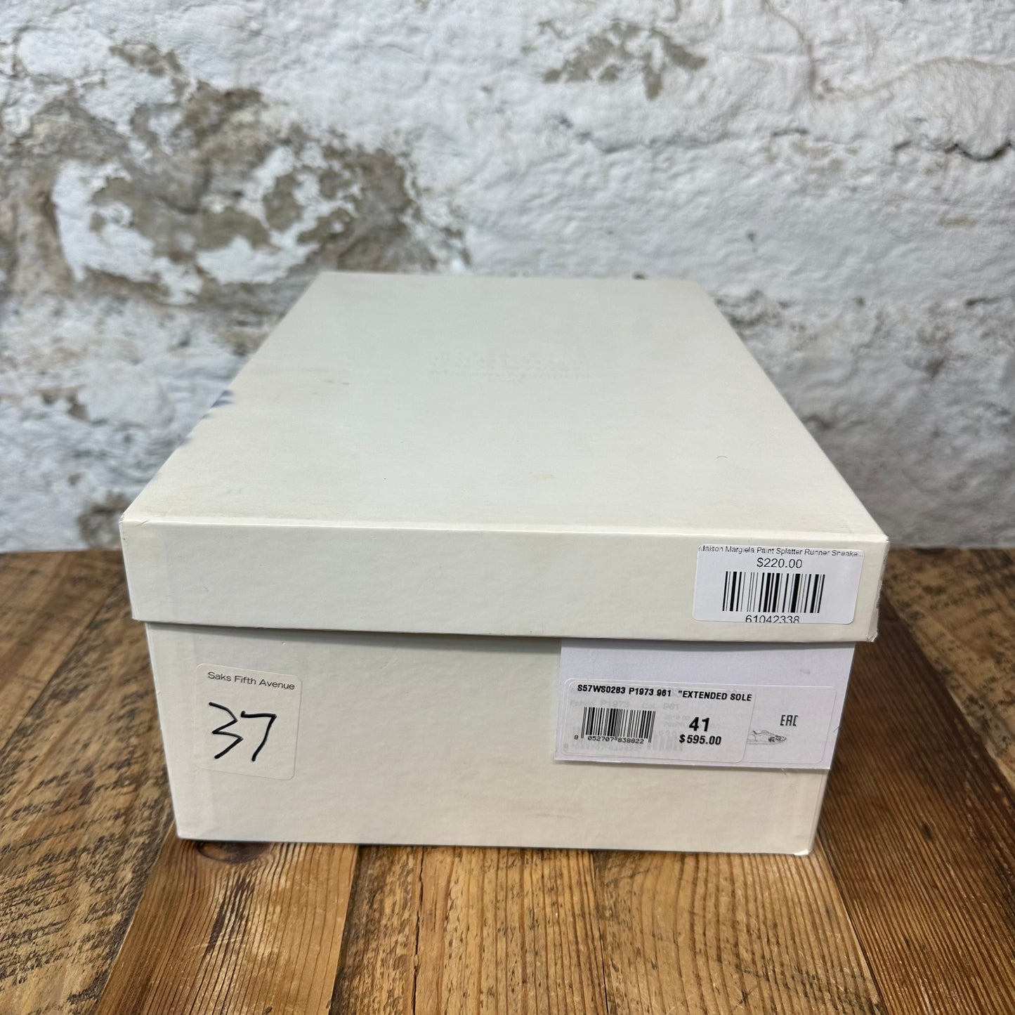 Maison Margiela Paint Splatter Runner Sneaker Sz 8 (41)