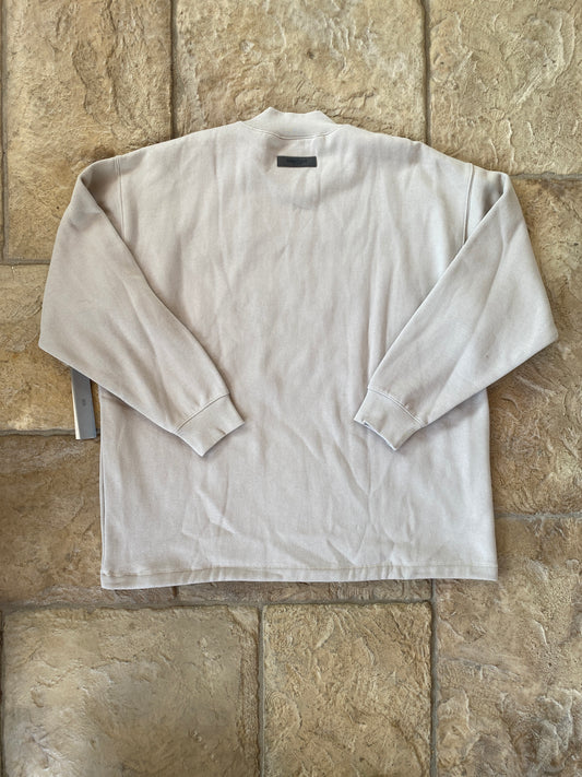 Fear of God Essentials Silver Cloud Crewneck Sz M DS