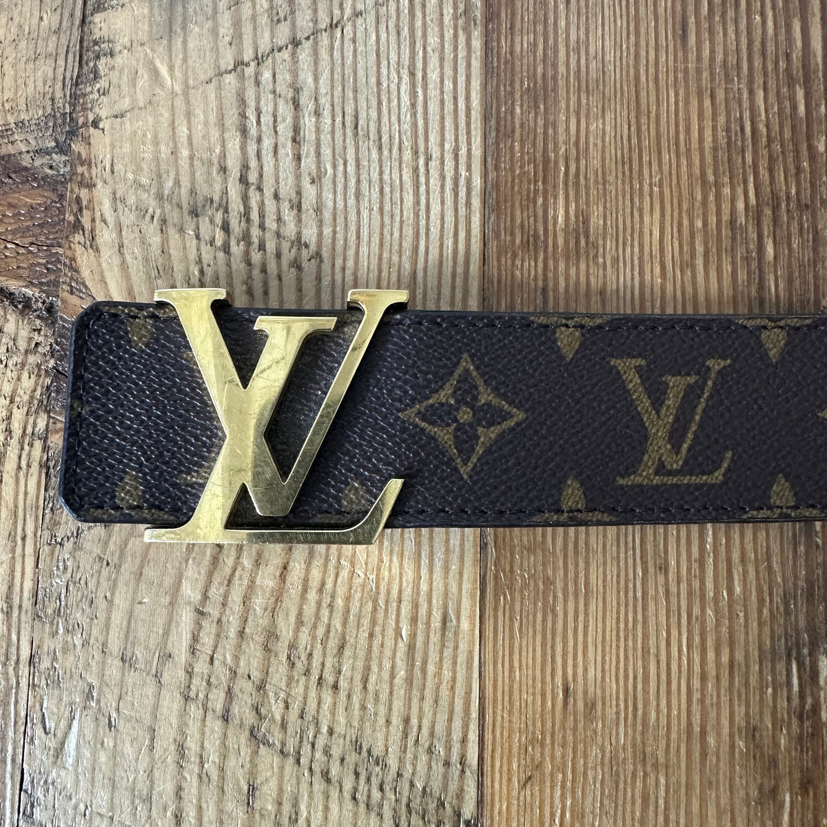 Louis Vuitton Brown Monogram Belt Sz (110/44)