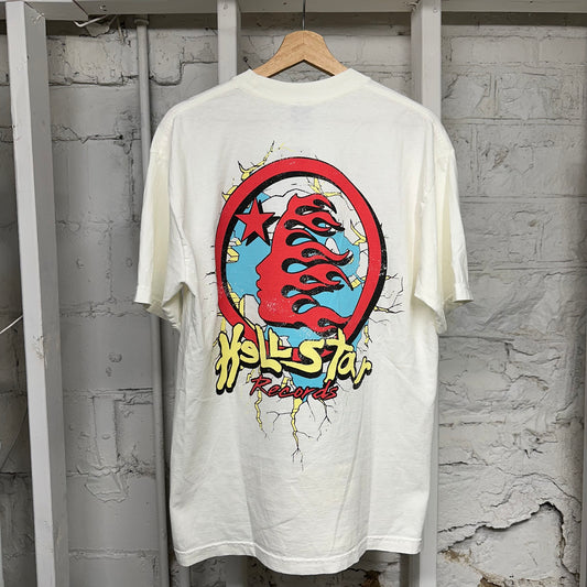 Hellstar Globe Cream T-Shirt Sz M