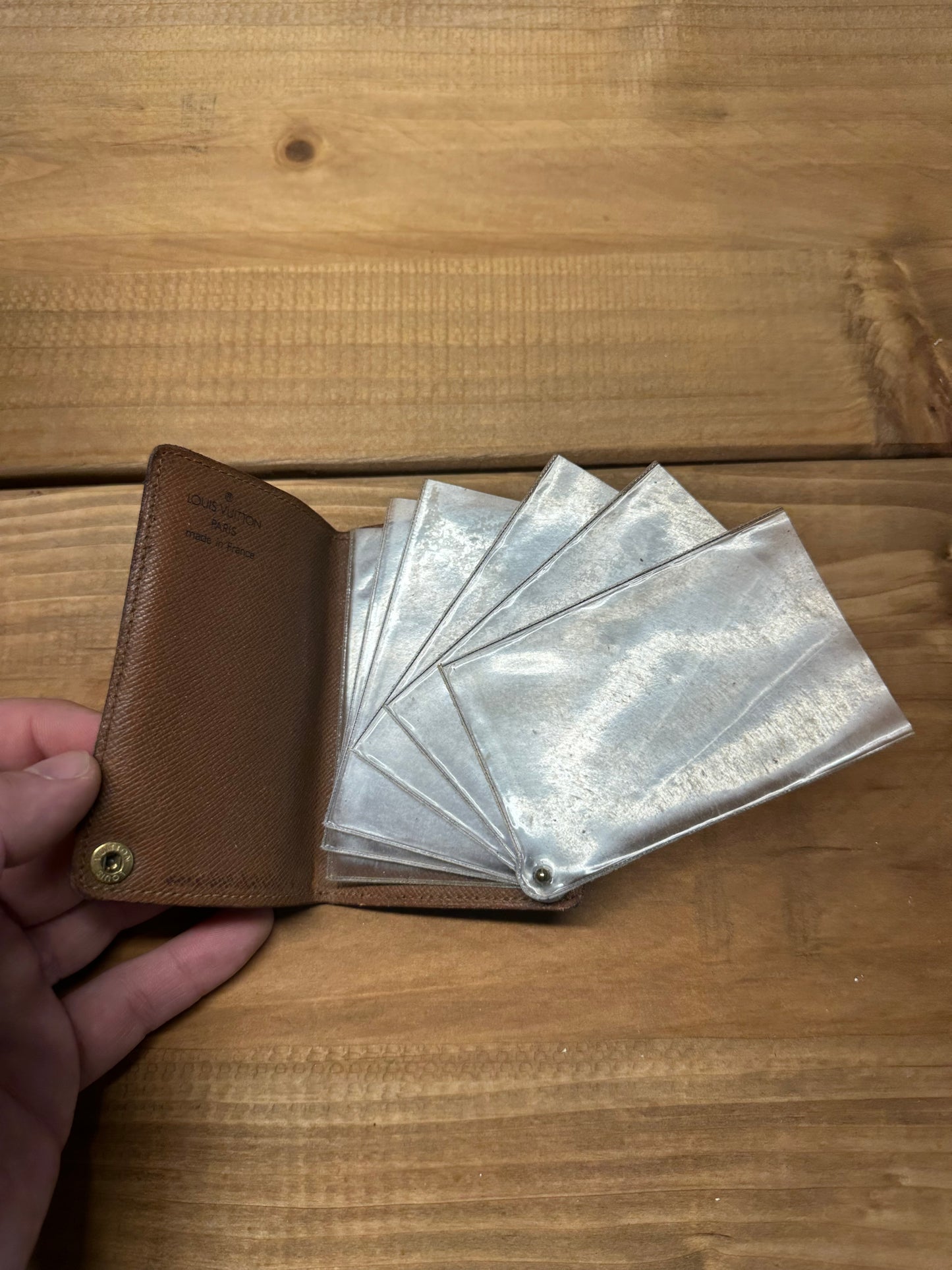 LV Monogram Sleeve Card Holder