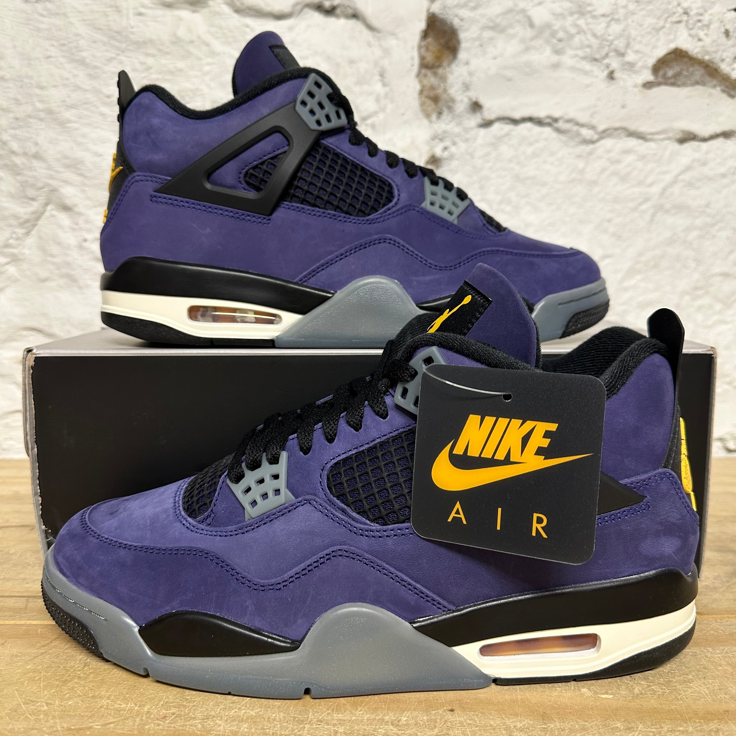 Air Jordan 4 Lakers Sz 10 DS