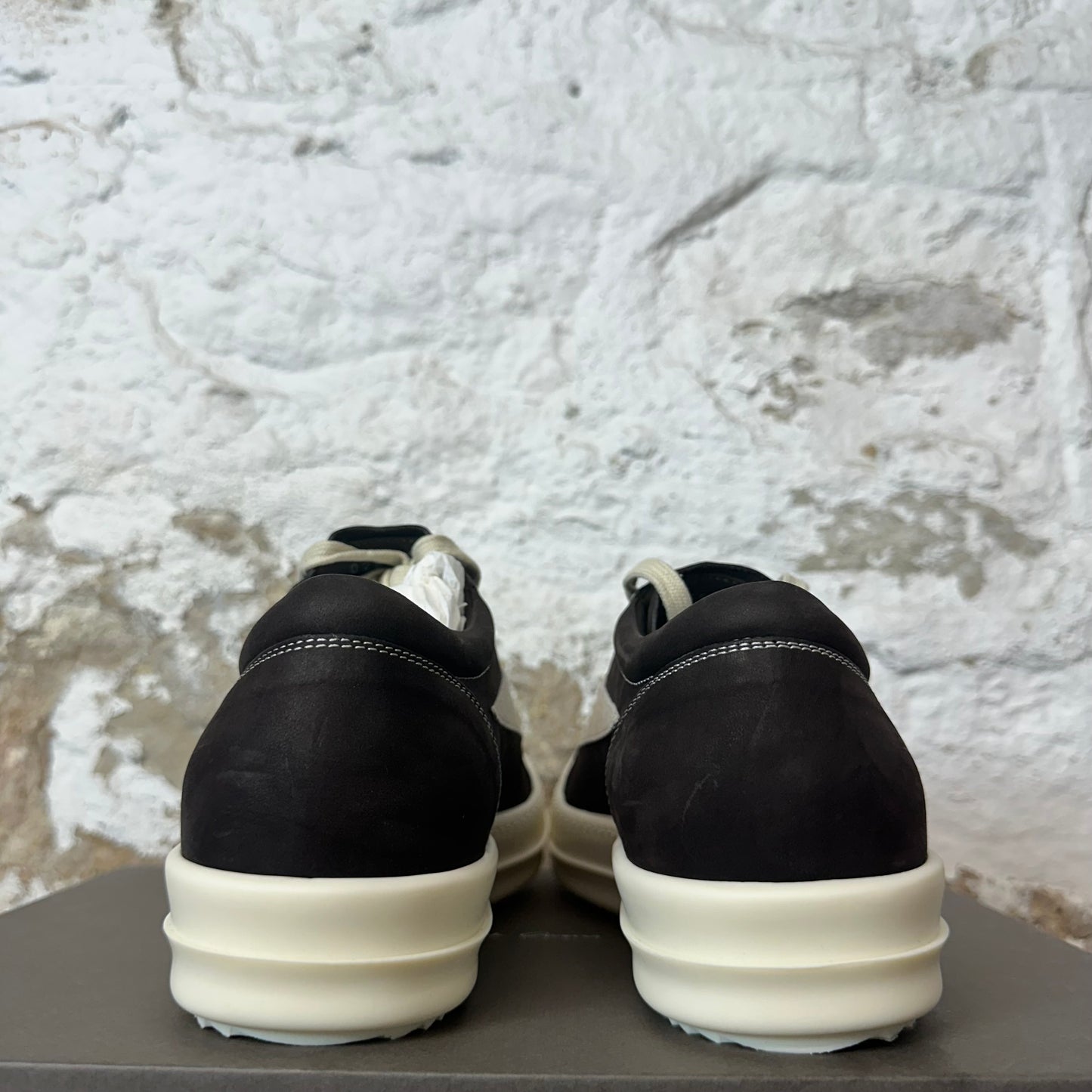 Rick Owens Vintage Brown Milk Sneaker Sz 8 (41) DS