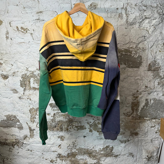 Vale Collage Zip Up Hoodie