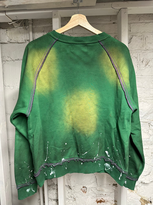 Vale Hot Breathe Green Crewneck Sz S DS
