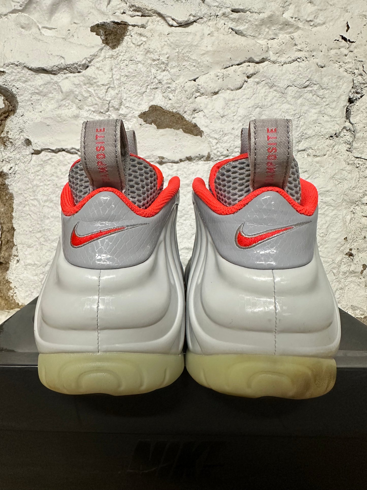 Nike Air Foamposite Pro Pure Platinum Sz 10