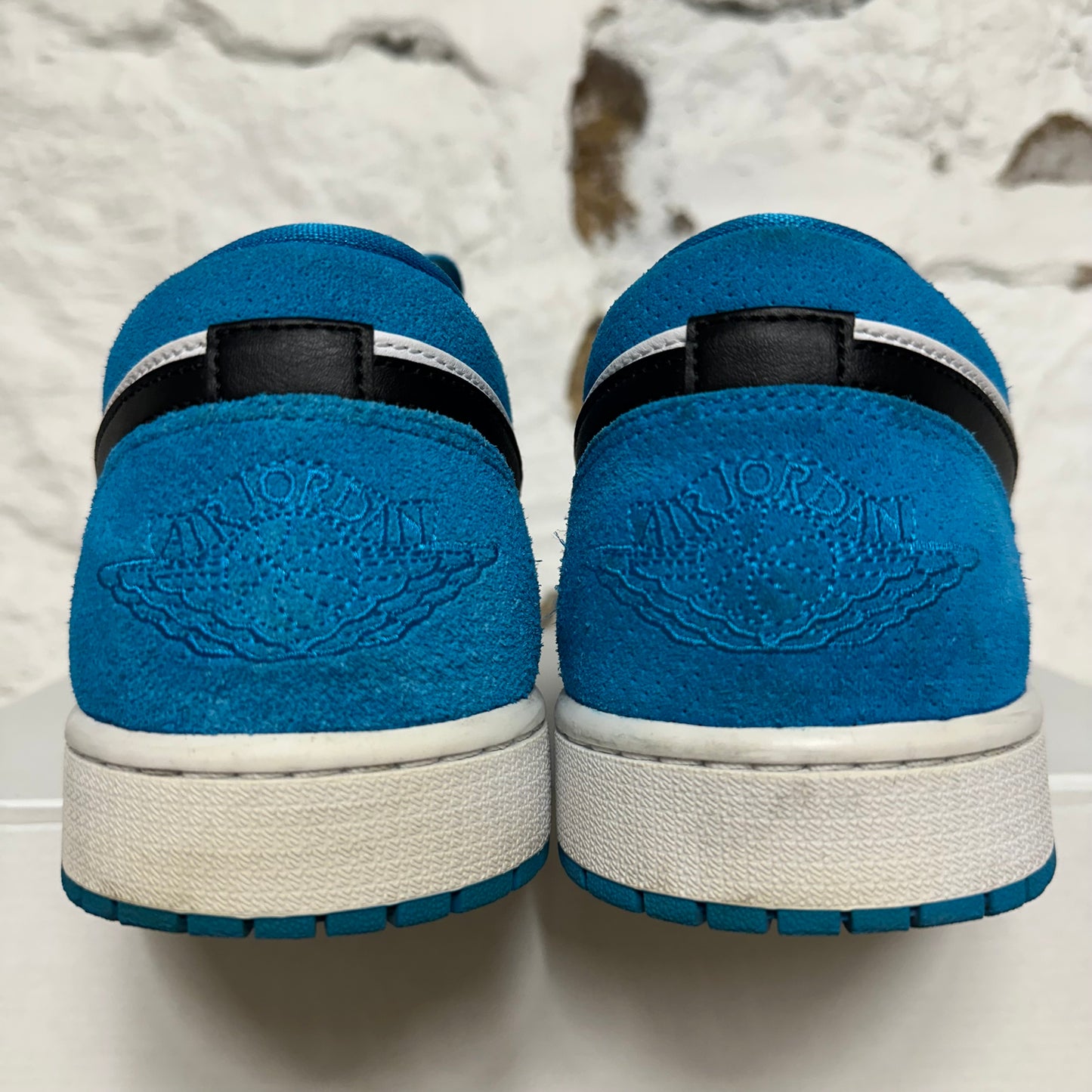 Air Jordan 1 Low Laser Blue Sz 15