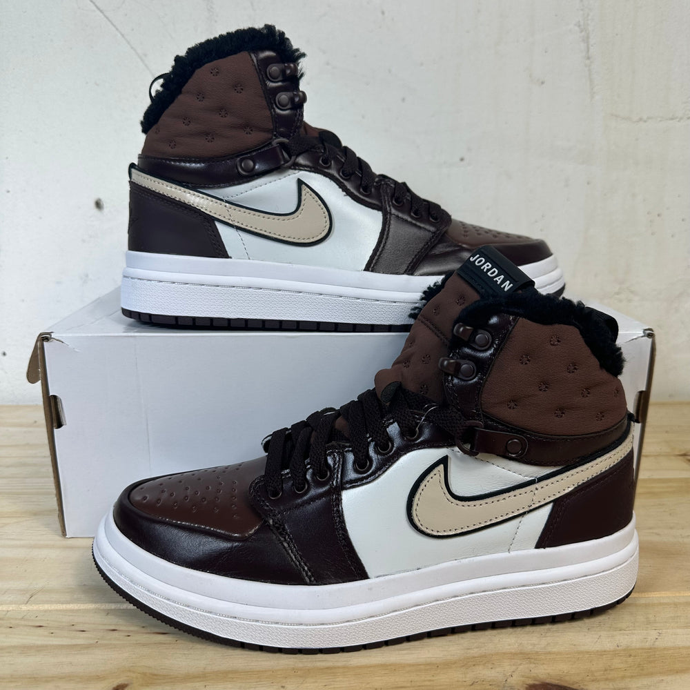 Air Jordan 1 Acclimate Brown Basalt Sz 7 (8.5W) DS