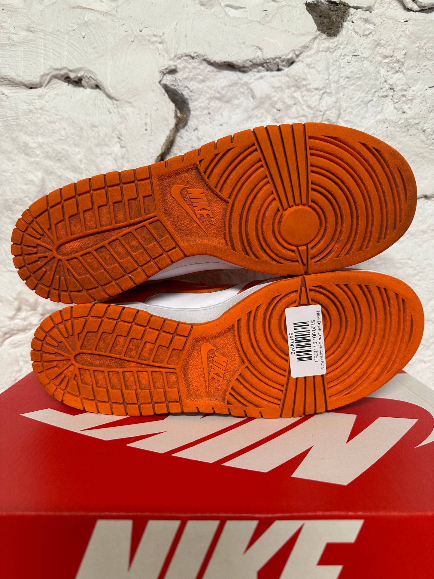 Nike Dunk Low Syracuse Sz 9