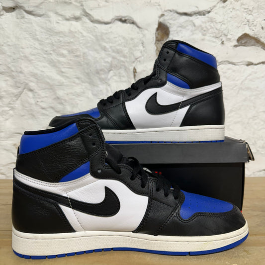 Air Jordan 1 High Royal Toe Sz 10.5