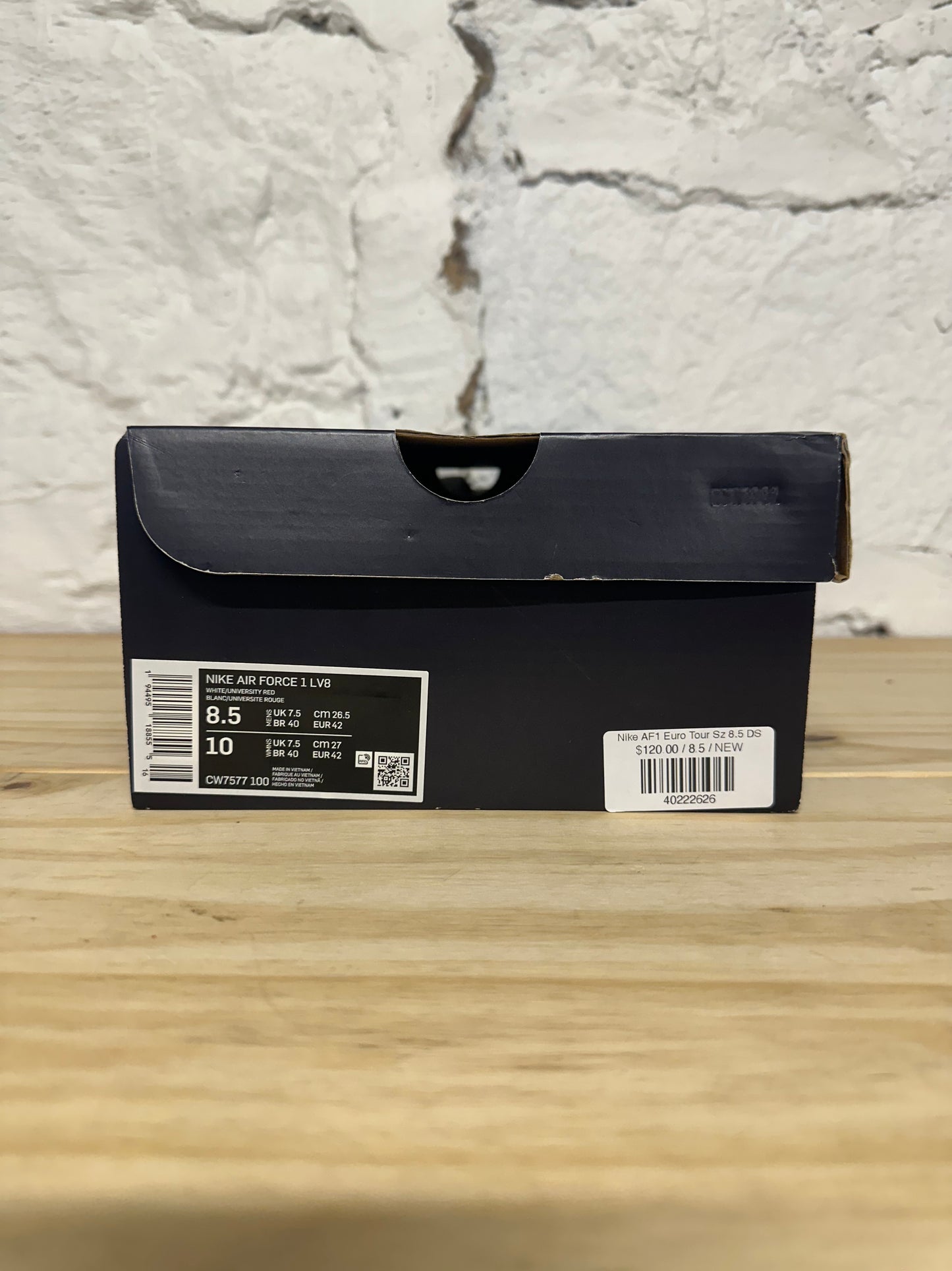 Nike Air Force 1 Low Euro Tour Sz 8.5 DS