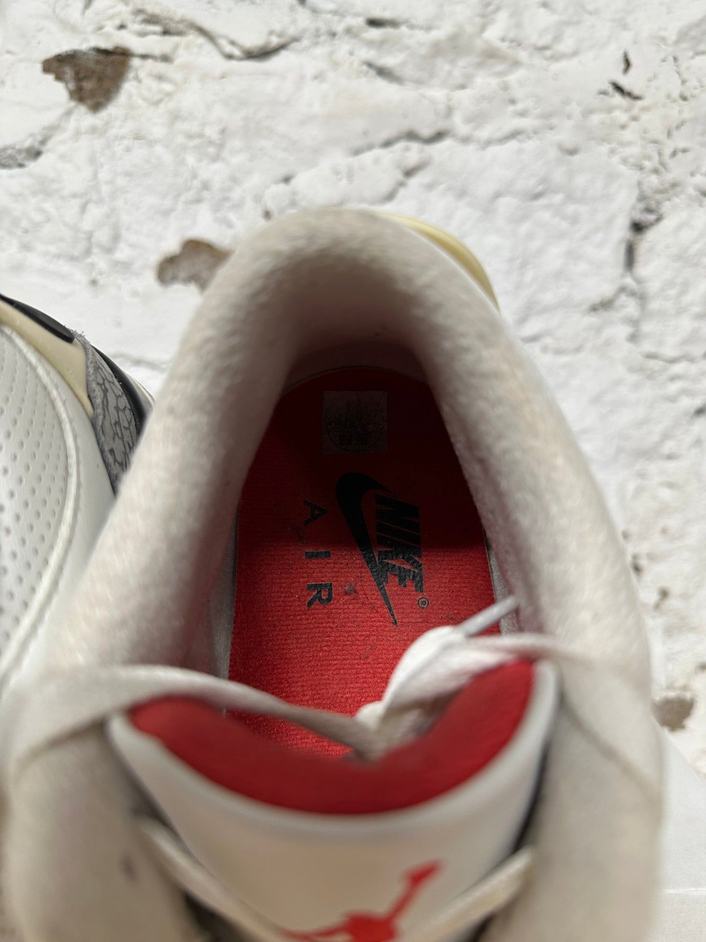 Air Jordan 3 White Cement Reimagined Sz 10