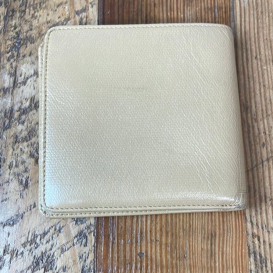 Chanel Ivory Bifold Wallet