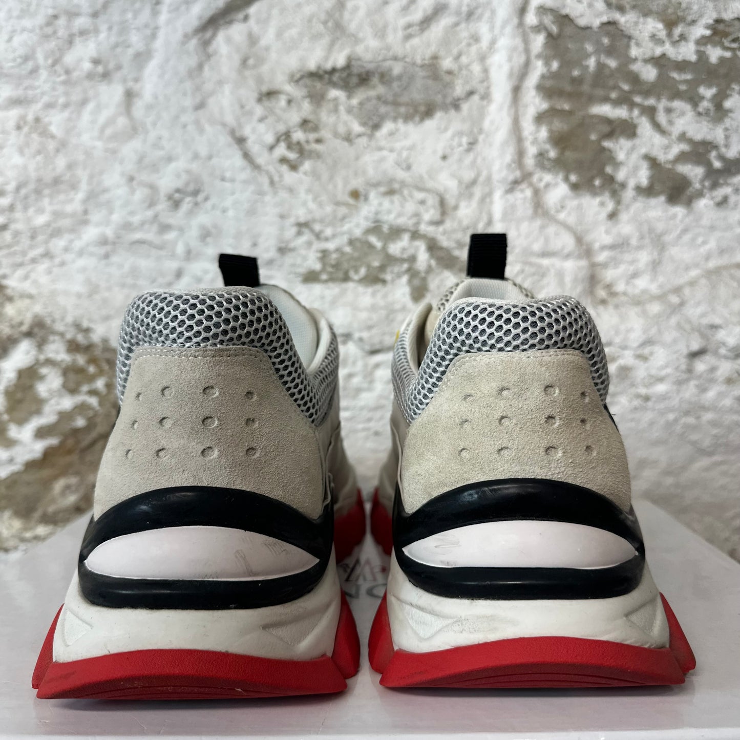 Moncler Leave No Trace Cream Sneaker Sz 10 (43)