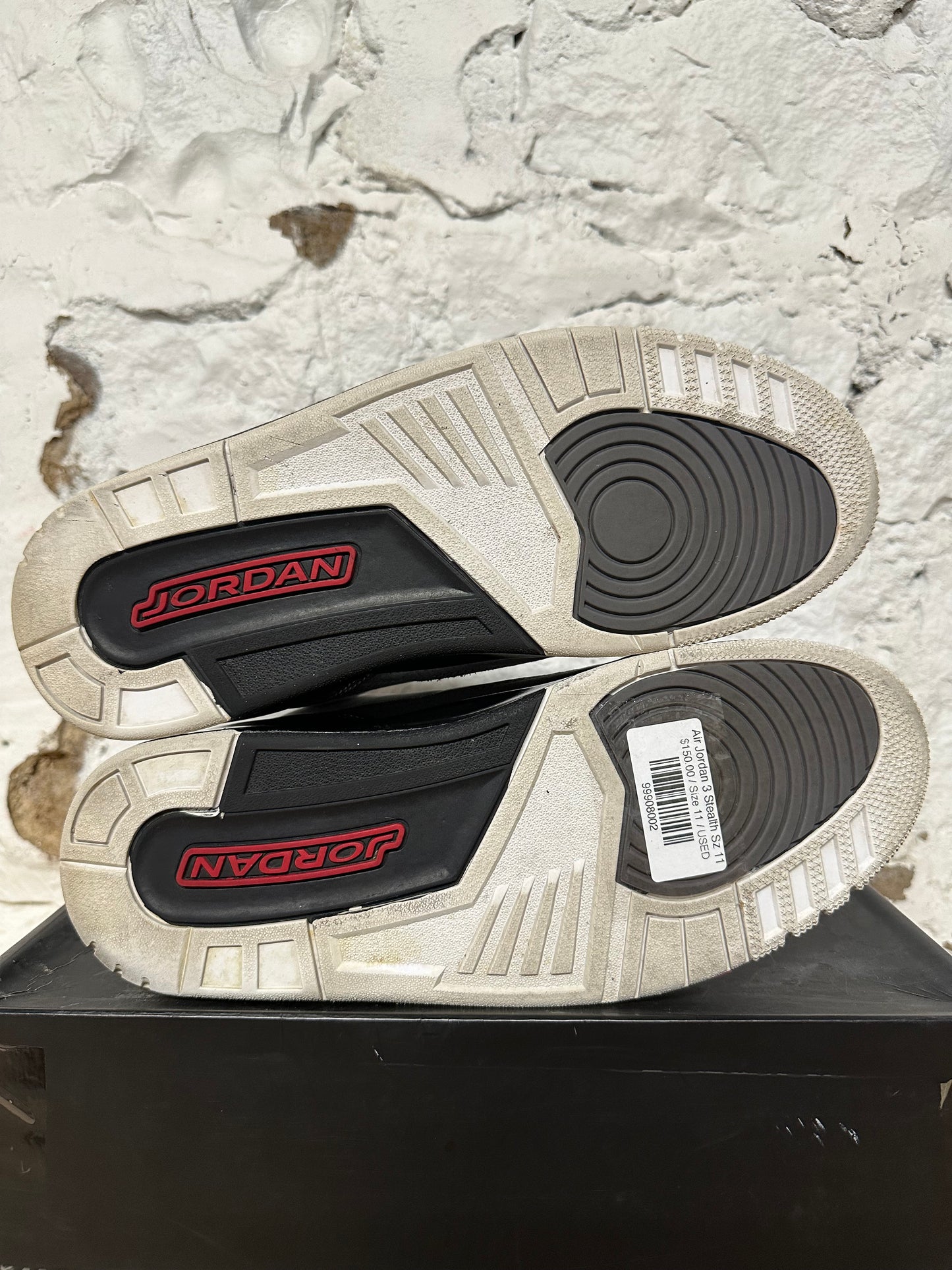 Air Jordan 3 Stealth Sz 11