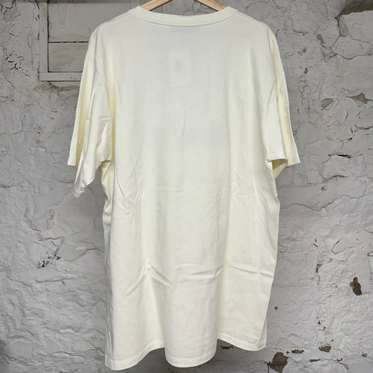 Gucci Original Logo T-shirt Cream Sz XXL