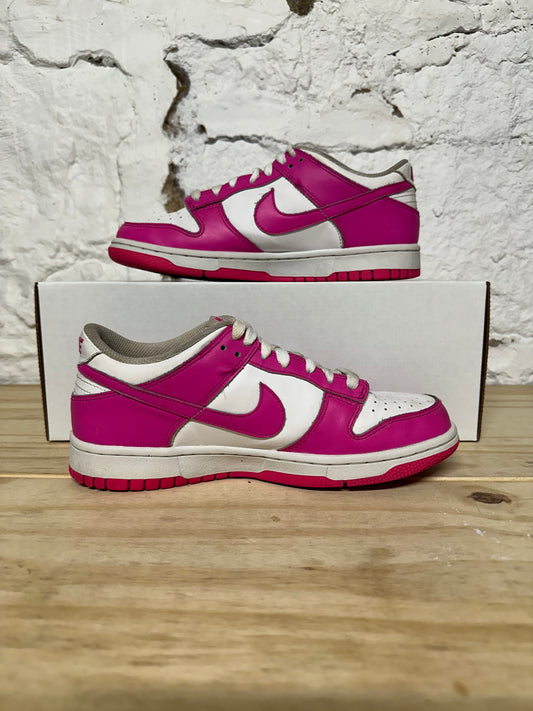 Nike Dunk Low Laser Fuchsia Sz 6Y