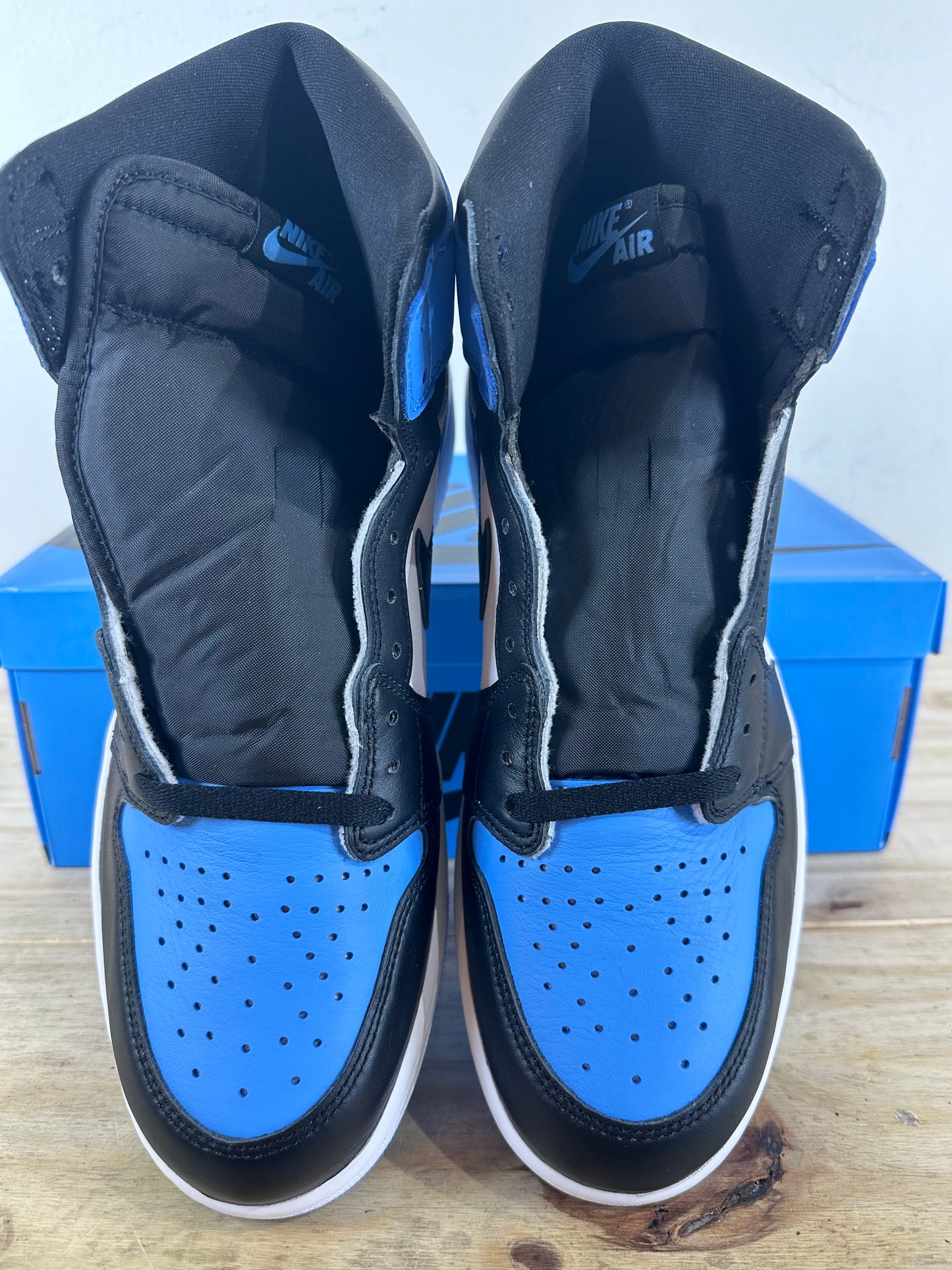 Air Jordan 1 High UNC Toe Sz 12 DS