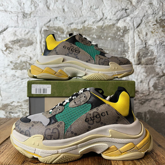 Gucci Balenciaga Hacker Project Triple S Sneaker Sz 8 (41)
