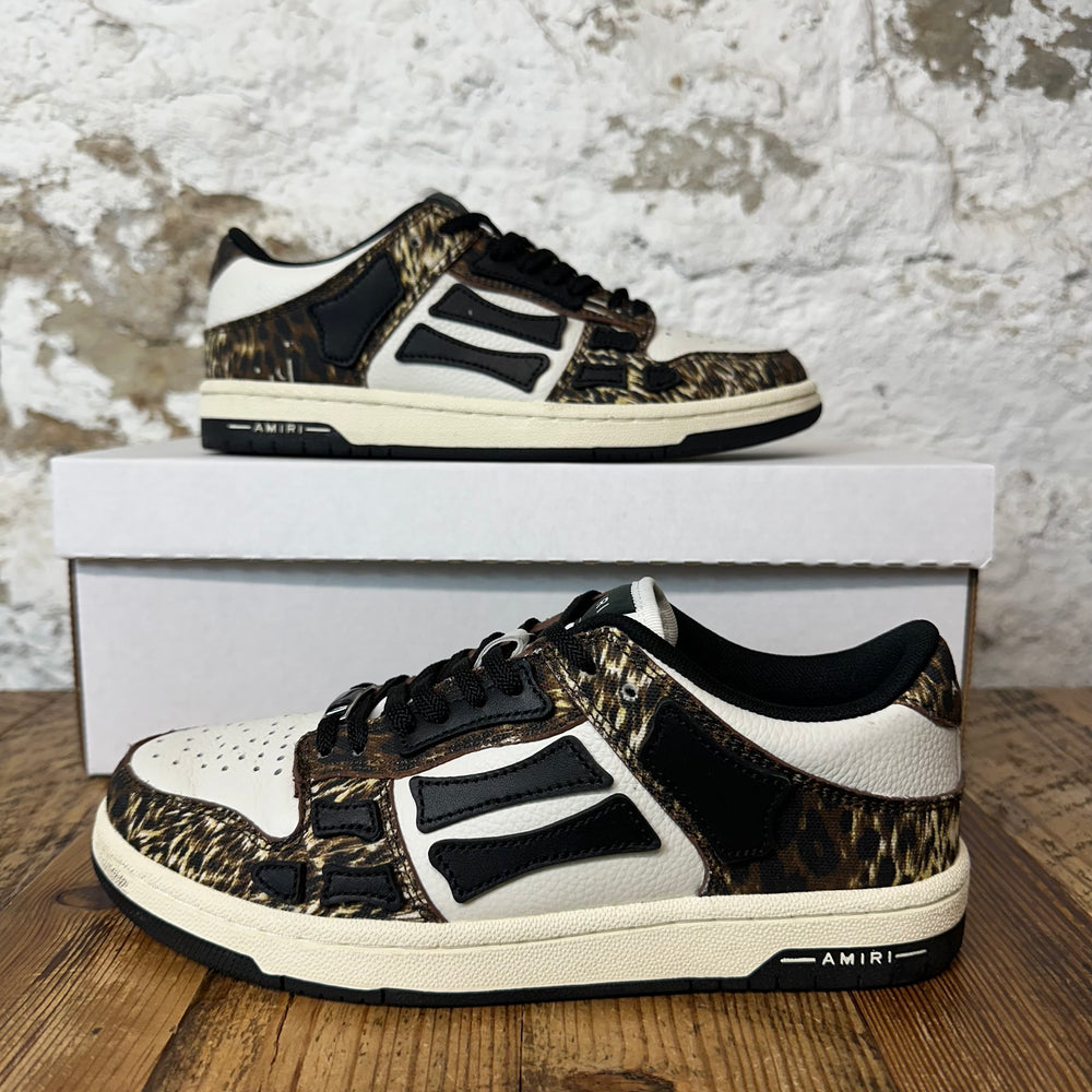 Amiri Black Skeleton Brown White Black Sneaker Sz 5 (37)