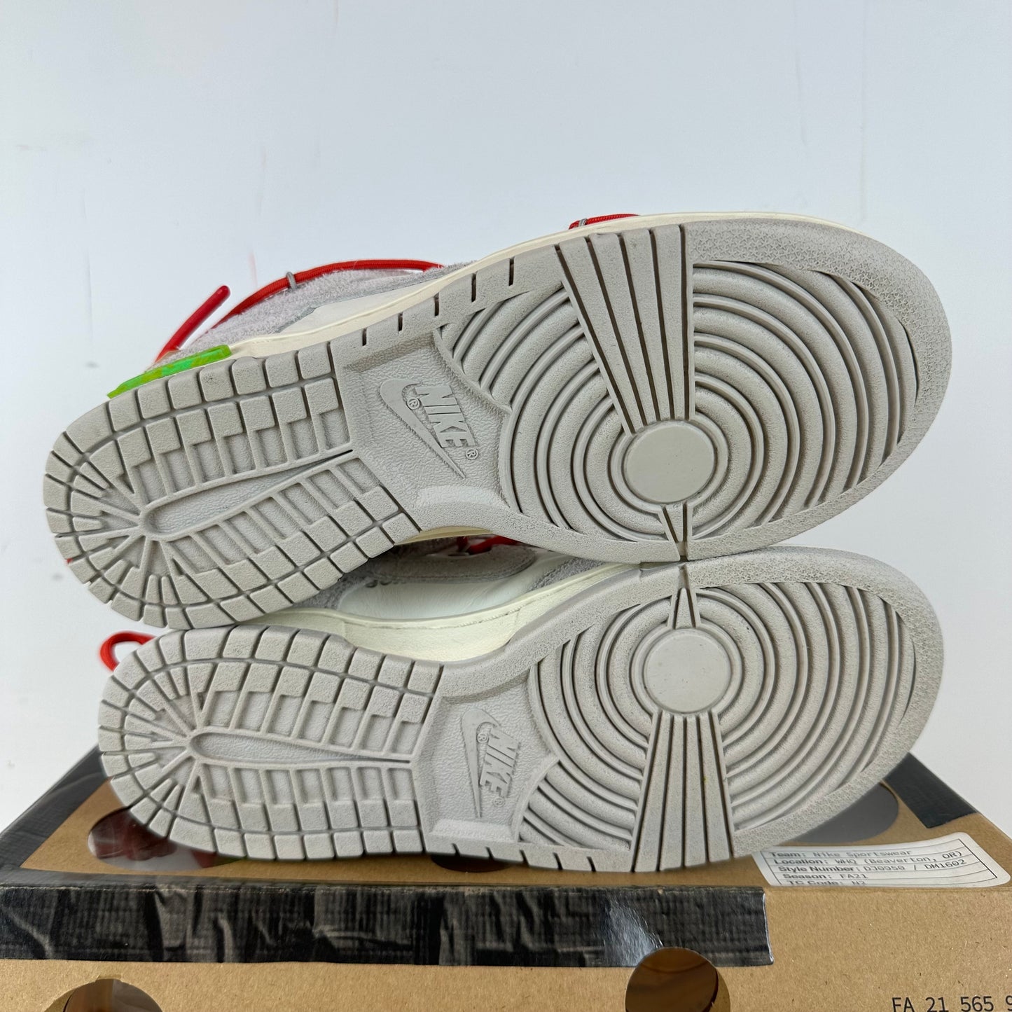 Nike Dunk Low Off-White Lot 13 Sz 6.5