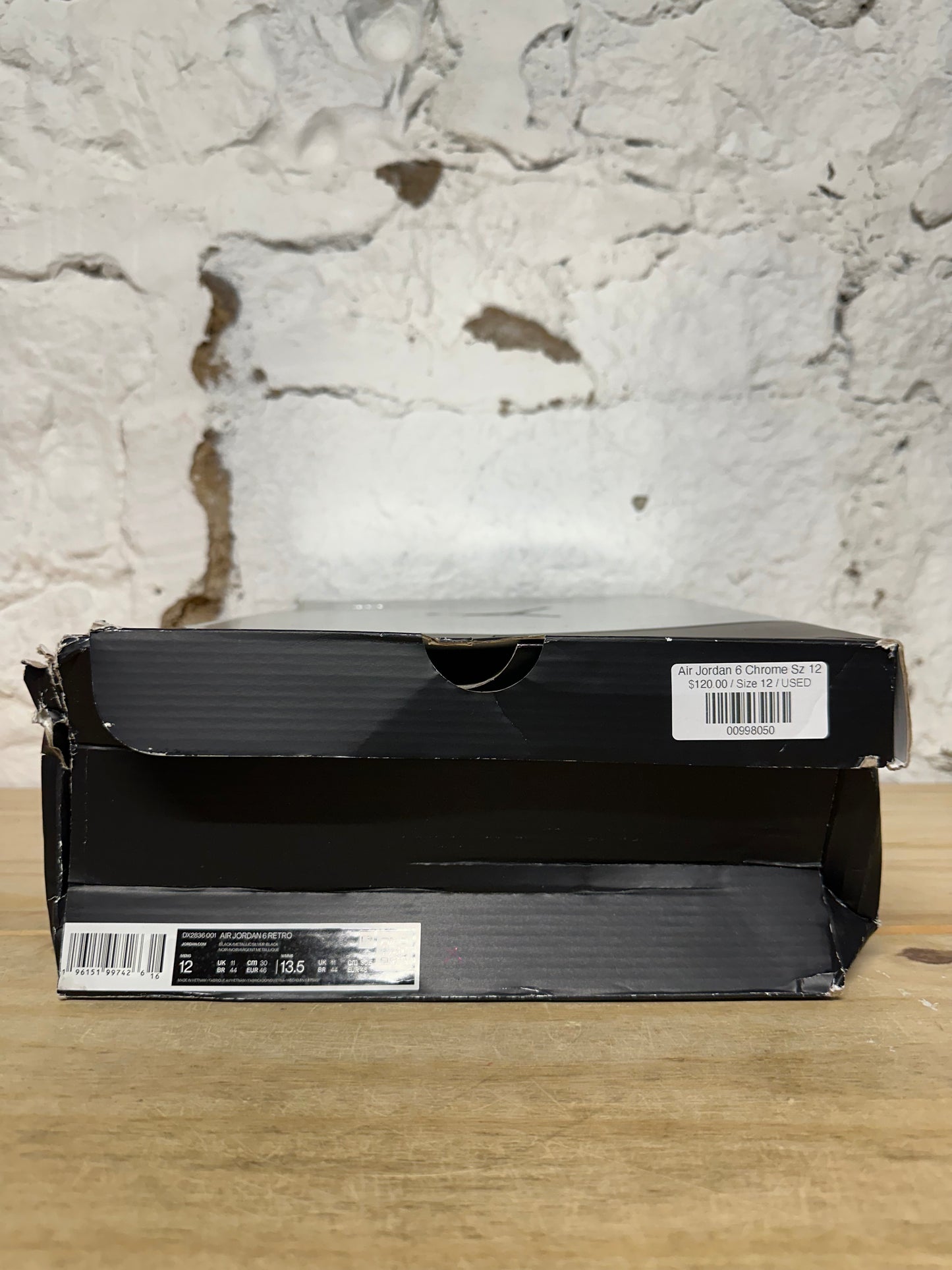 Air Jordan 6 Chrome Sz 12